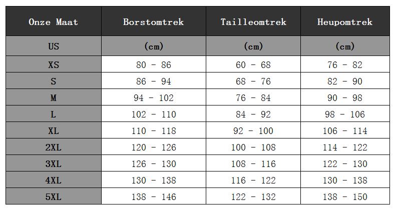 Kleurkleding Heren Kleding Maat