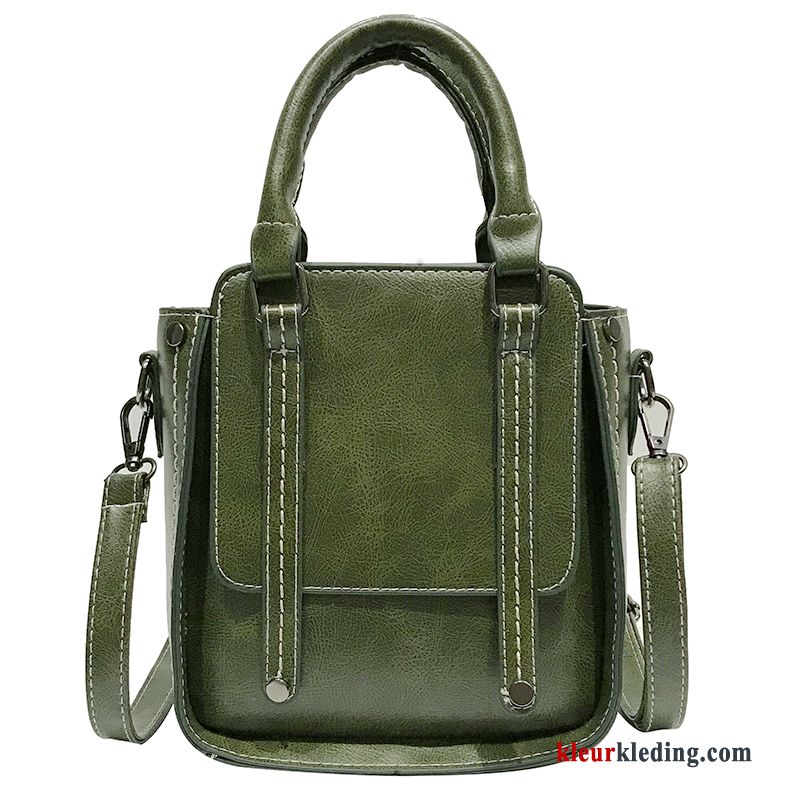 Alle Wedstrijden Nieuw Messenger Tas Schoudertas Groen 2019 Vintage Handtas Dames