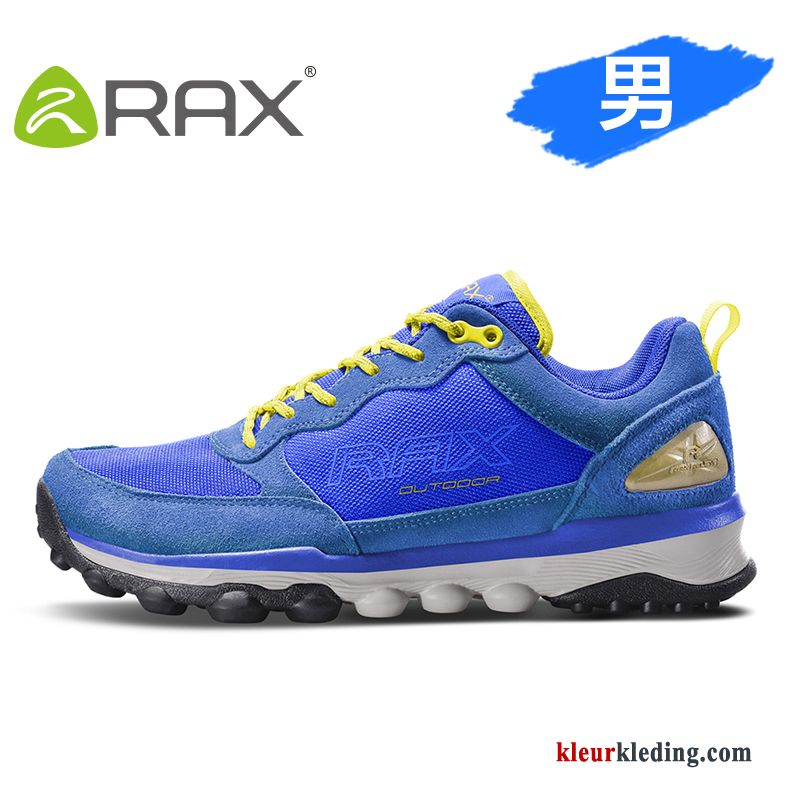 Antislip Waterdicht Wandelschoenen Warm Mannen Trekking Outdoor Herfst Heren Blauw