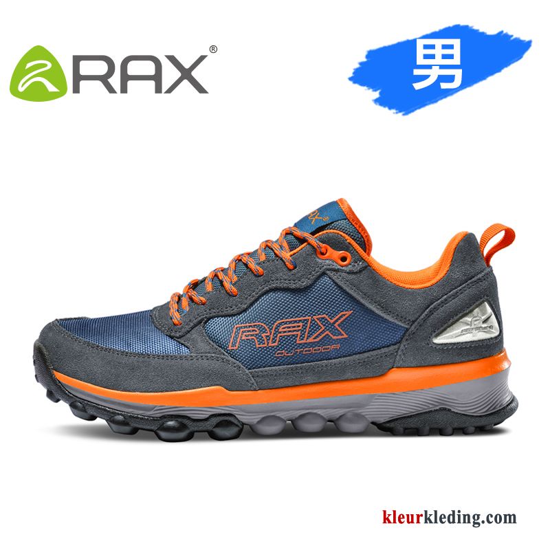 Antislip Waterdicht Wandelschoenen Warm Mannen Trekking Outdoor Herfst Heren Blauw