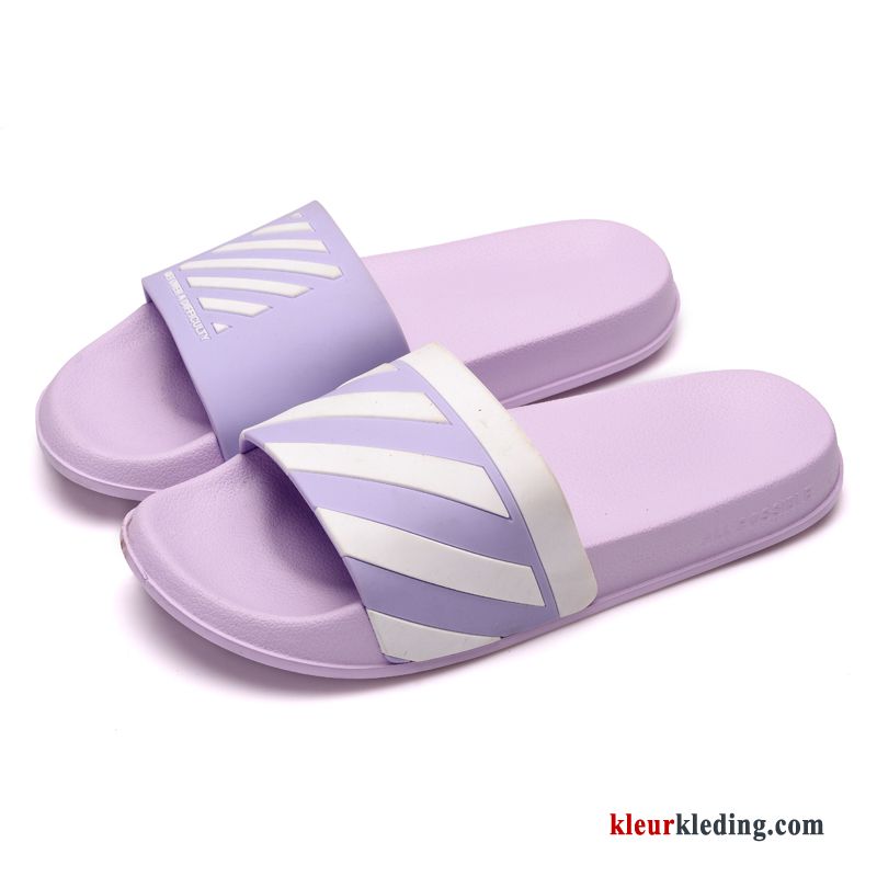 Binnen Slippers Zomer Vrouwen Badkamer Pantoffels Bovenkleding Antislip Dames Geel