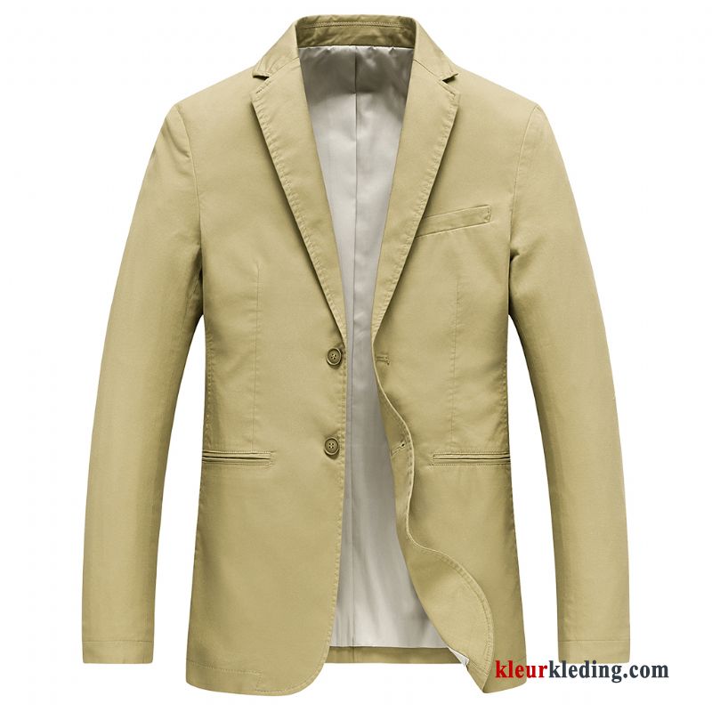 Blazer Jasje Jurk Wolf Heren Nieuw Mannelijk Khaki Casual