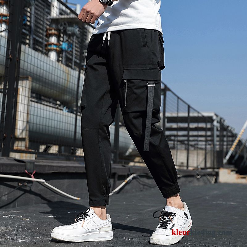 Cargo Broek Groen Lange Mannelijk Voorjaar Sport Casual Zomer Heren