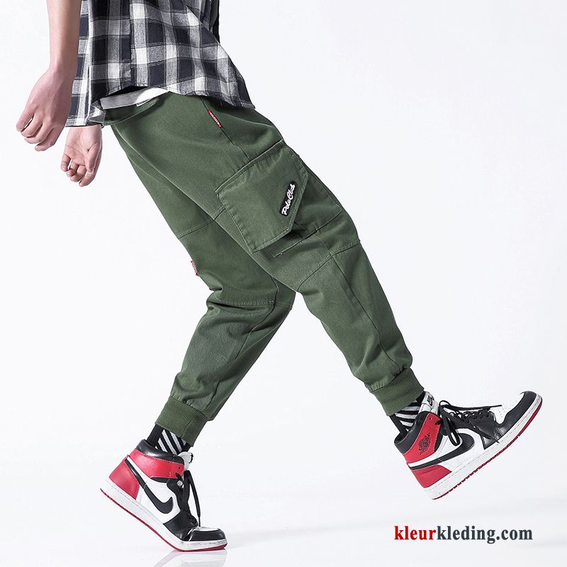 Cargo Broek Strak Zak Jeugd Trend Broek Grote Maten Heren Mini