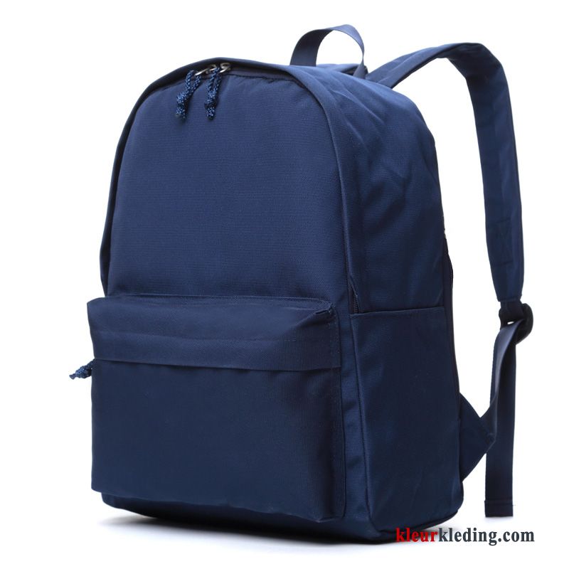 Casual Nieuw Doek Reizen Oxford Schooltas Heren Rugzak Rood