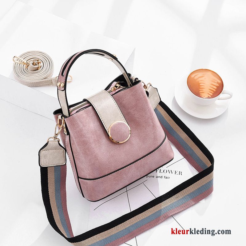 Dames 2019 Mesh Zomer Messenger Tas Mode Schoudertas Trend Grote Capaciteit Rood Zwart