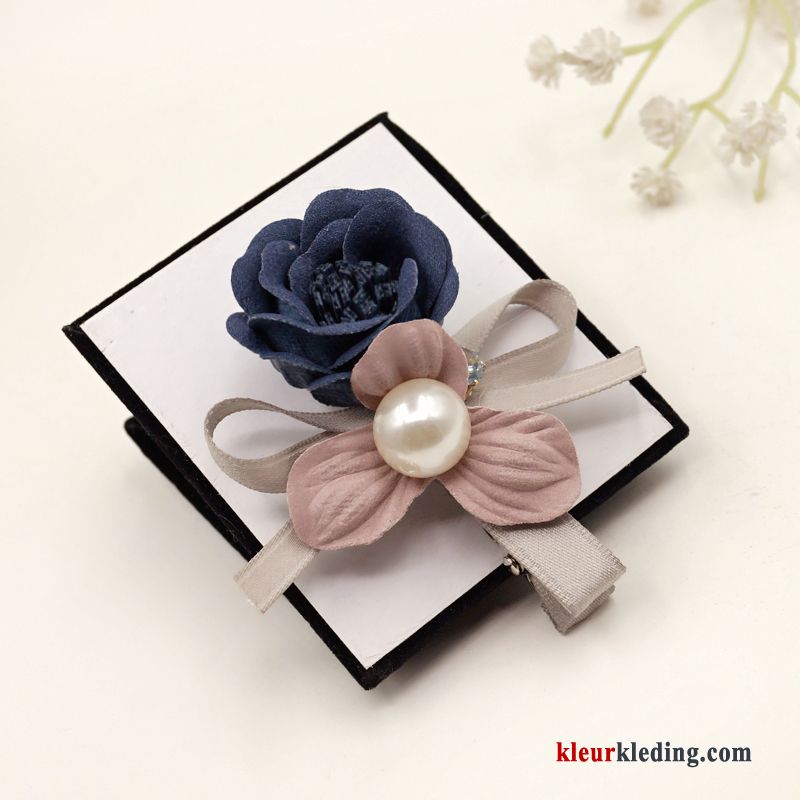 Dames Accessoires Haarspeld Bloemen Eenvoudig Vis Mond Hoofdtooi Kleur Haaraccessoires