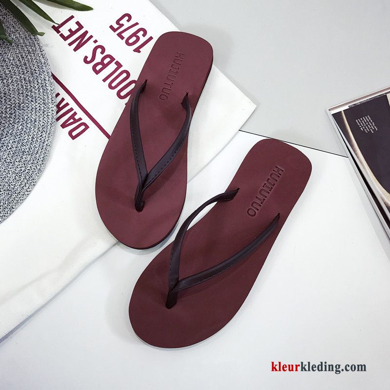 Dames Antislip Slipper Bovenkleding Student Zomer Sleehak Vrouwen Sandaal