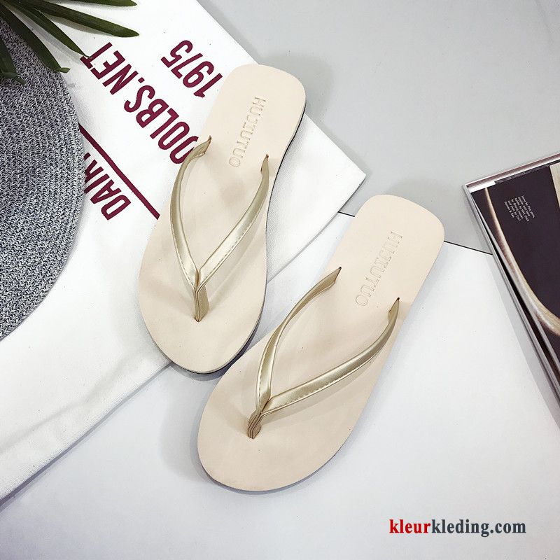 Dames Antislip Slipper Bovenkleding Student Zomer Sleehak Vrouwen Sandaal