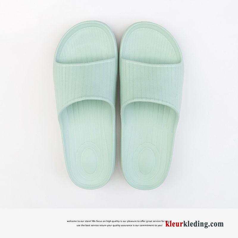 Dames Antislip Zachte Zolen Zomer Lovers Slippers Badkamer Mannen Pantoffels Kaki