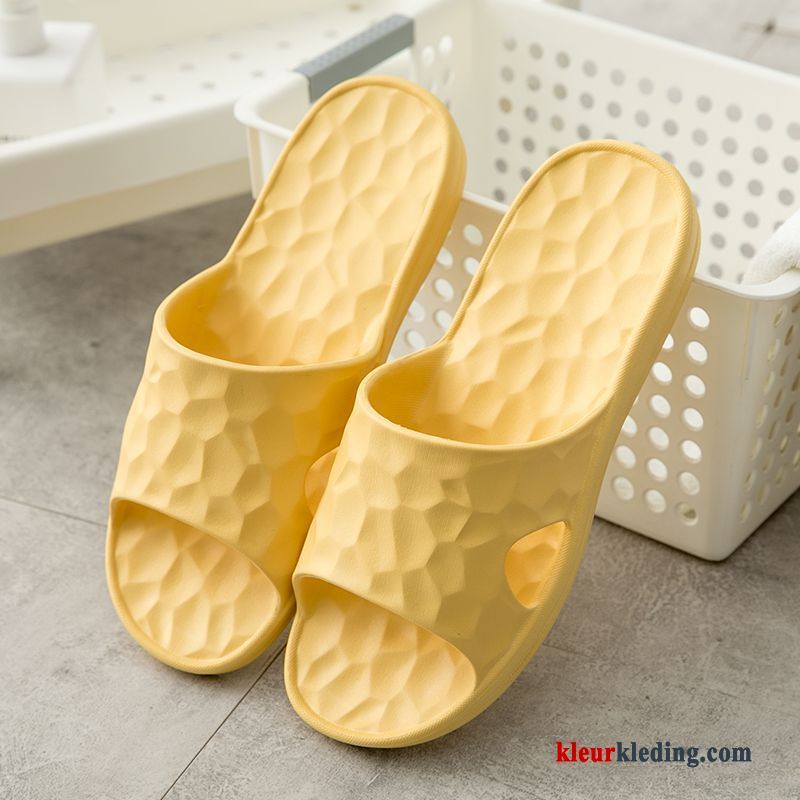 Dames Badkamer Antislip Binnen Slippers Mannen Plateauzool Zomer Pantoffels