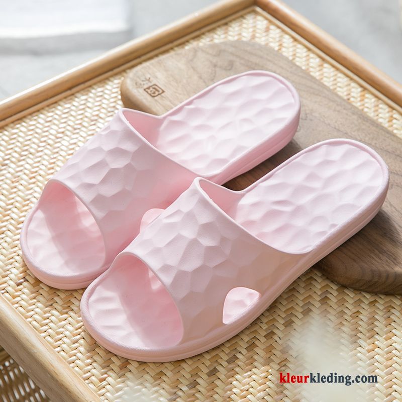 Dames Badkamer Antislip Binnen Slippers Mannen Plateauzool Zomer Pantoffels