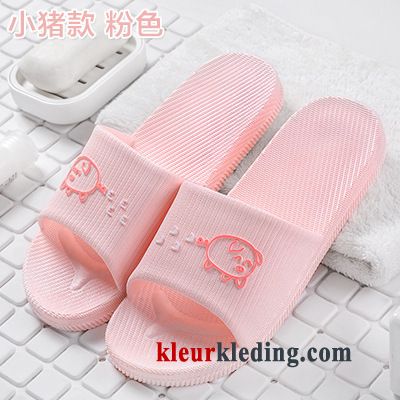 Dames Binnen Slippers Pantoffels Antislip Zachte Zolen Badkamer Mooie Mannen