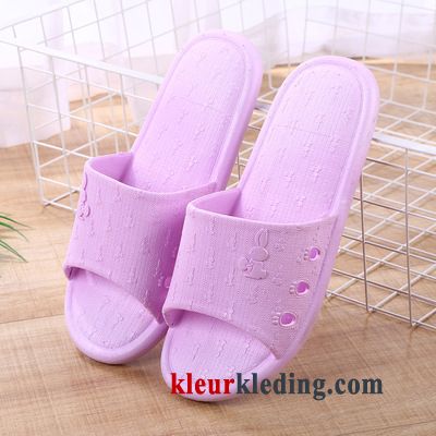 Dames Binnen Slippers Pantoffels Antislip Zachte Zolen Badkamer Mooie Mannen