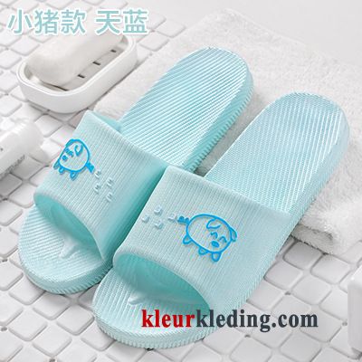 Dames Binnen Slippers Pantoffels Antislip Zachte Zolen Badkamer Mooie Mannen