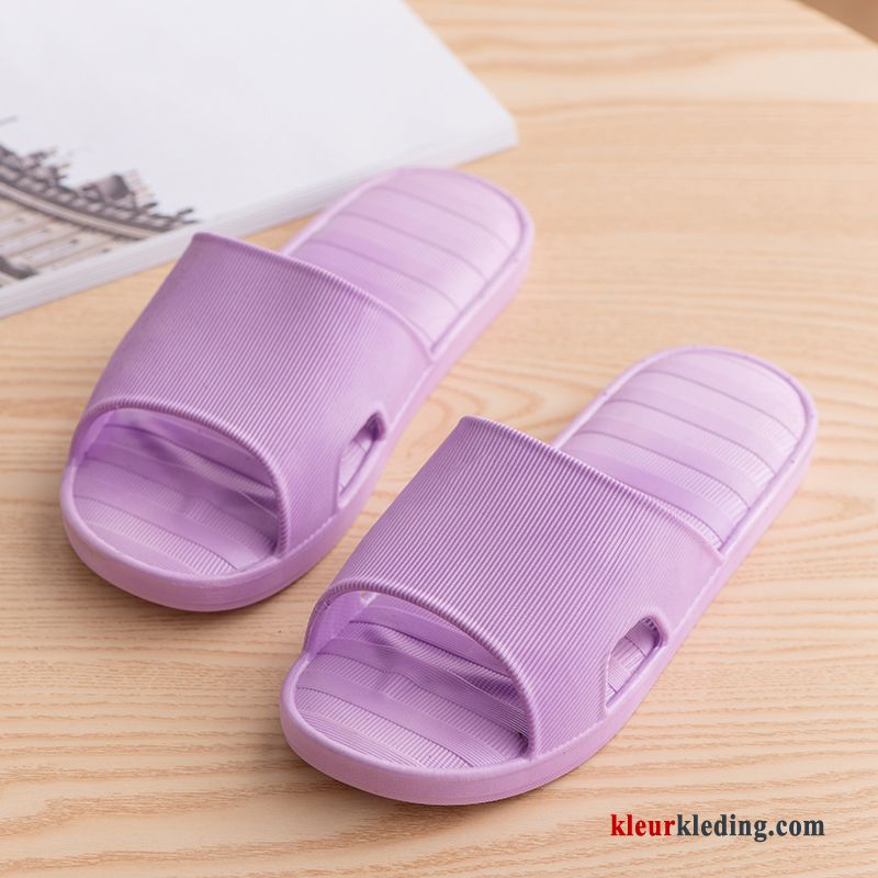 Dames Binnen Zomer Lovers Kleur Slippers Pantoffels Vrouwen Schoenen