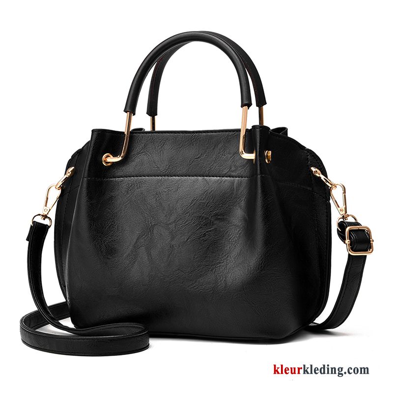 Dames Eenvoudig Mode Tas Elegante Messenger Tas Handtas Trend 2018 Bruine