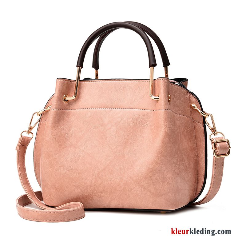 Dames Eenvoudig Mode Tas Elegante Messenger Tas Handtas Trend 2018 Bruine