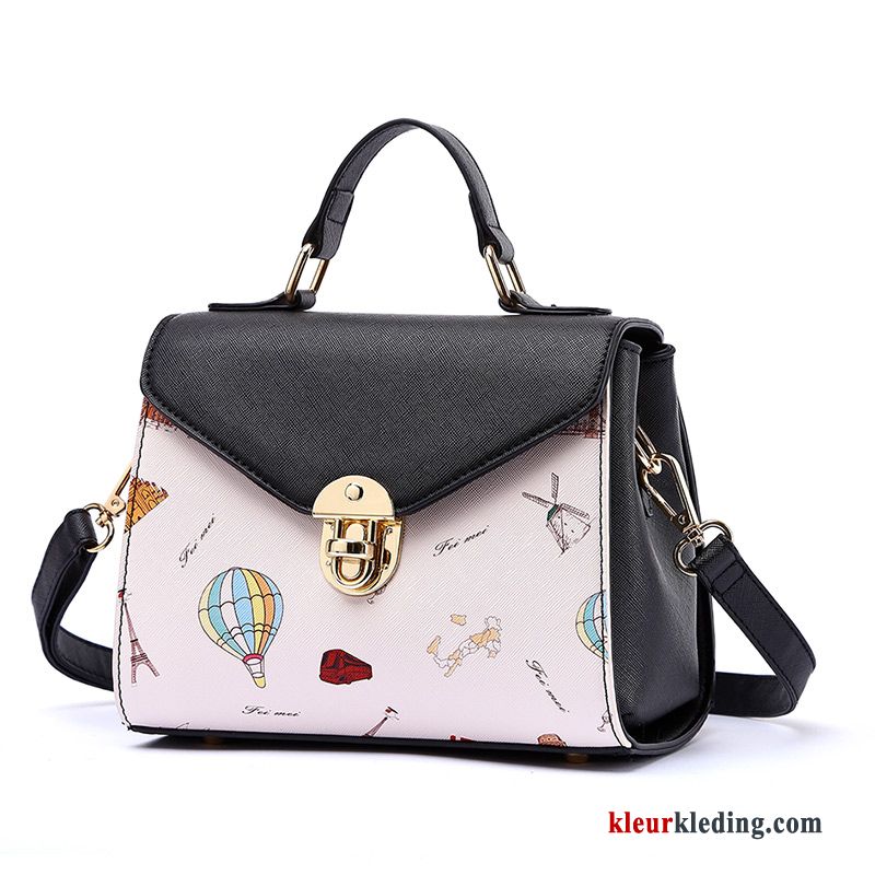 Dames Handtas Herfst Trend Alle Wedstrijden Mode Mini Messenger Tas Nieuw Winter Blauw