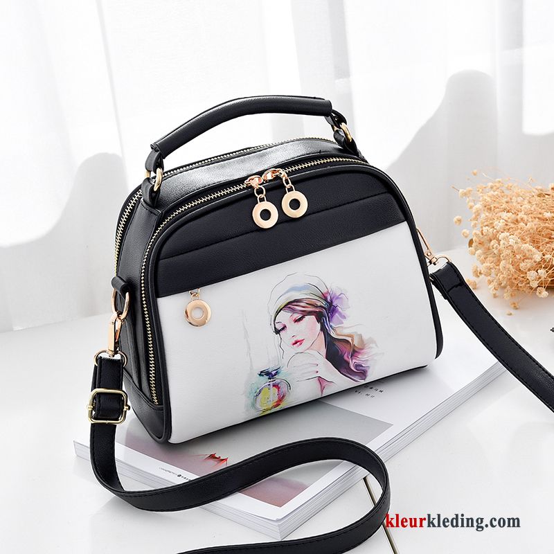 Dames Handtas Kleur Mini 2018 Tas Messenger Tas Eenvoudig Trend Persoonlijkheid