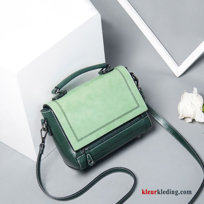 Dames Handtas Licht Alle Wedstrijden Herfst Tas Trend Mini Mode Messenger Tas Bruine