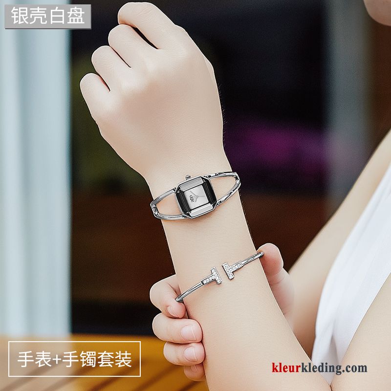 Dames Horloge Mode Casual Student 2018 Armbanden Waterdicht Elegante Nieuw Gouden