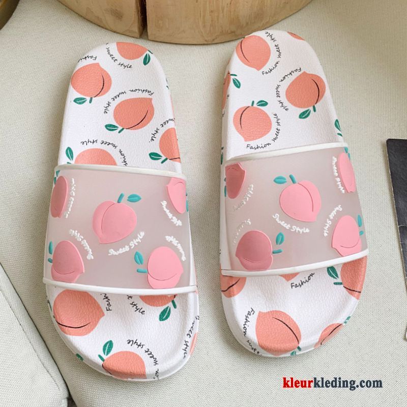 Dames Pantoffels Comfortabele Badkamer Zomer Slippers Vrouwen Mooie Antislip Geel