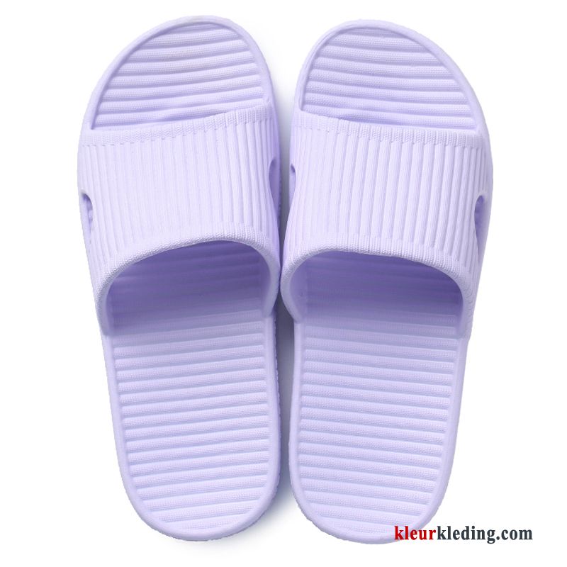 Dames Pantoffels Lovers Plateauzool Binnen Antislip Kleur Zomer Slippers Mooie