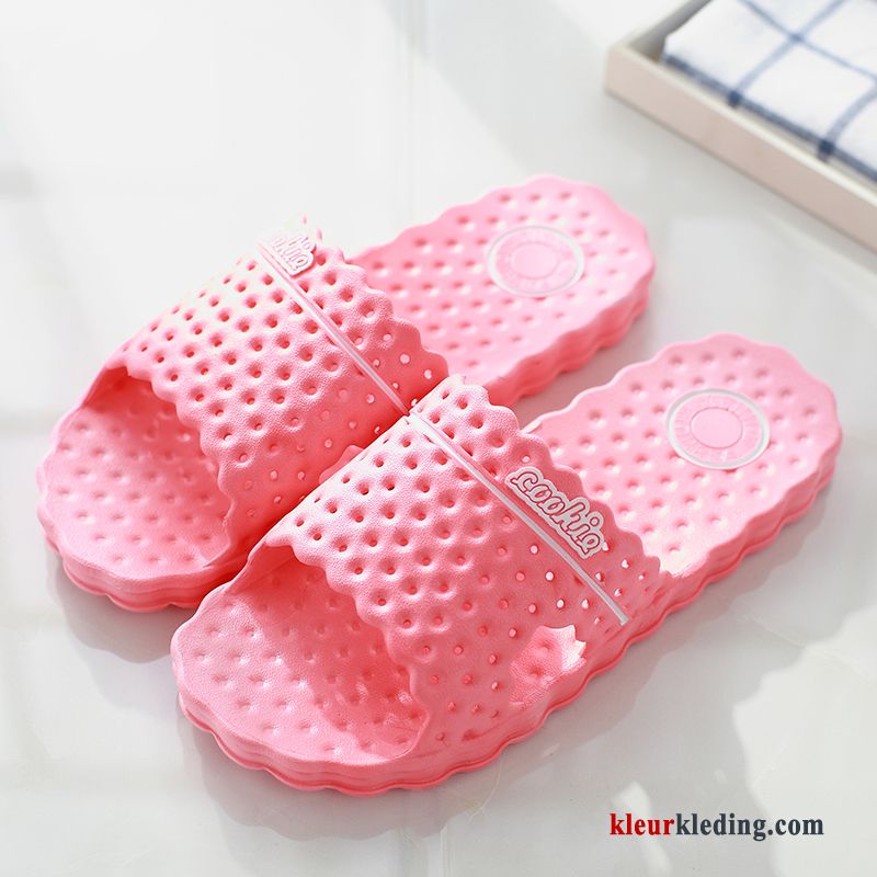 Dames Pantoffels Spotprent Lovers Vrouwen Zomer Antislip Slippers Zachte Zolen Binnen