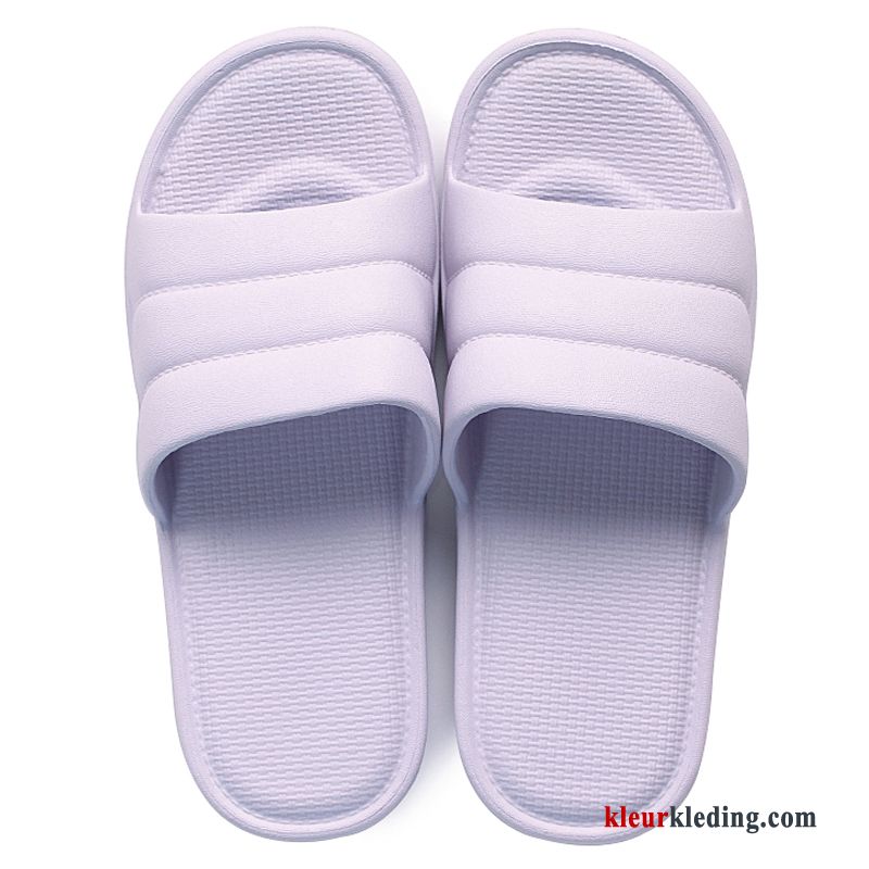 Dames Pantoffels Zomer Antislip Lovers Slippers Zachte Zolen Vrouwen Mannen Binnen Roze