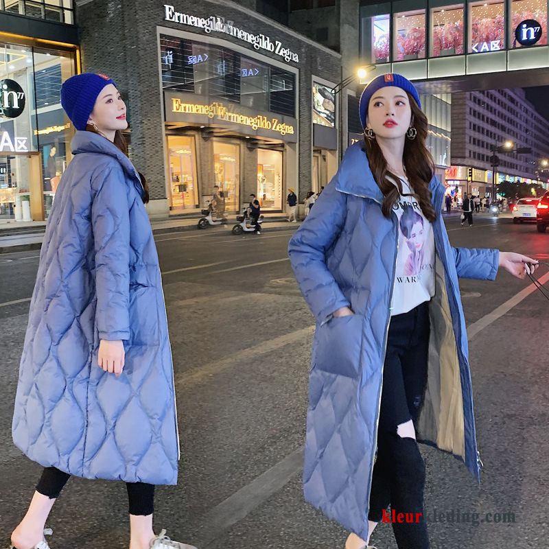 Dames Persoonlijk Lang Mode Donsjack Comfortabele Winter Trend Elegante