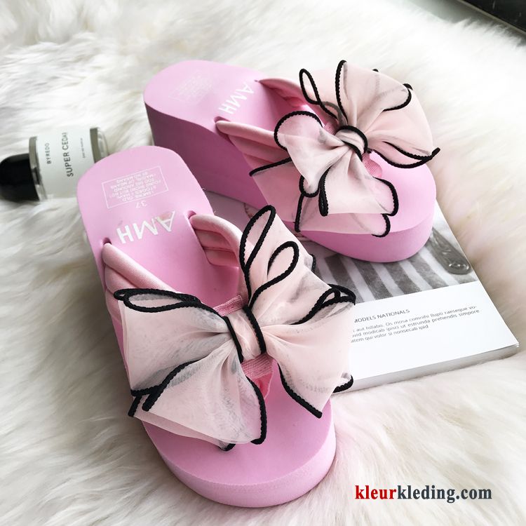 Dames Schoenen Gratis Verzending Sandaal Pantoffels Slipper Strand Vrouwen Bloemen Geel