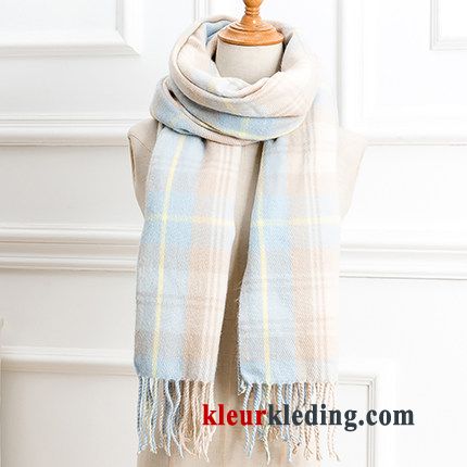 Dames Student Super Winter Lange Verdikken Sjaal Dual Gebruik Voorjaar