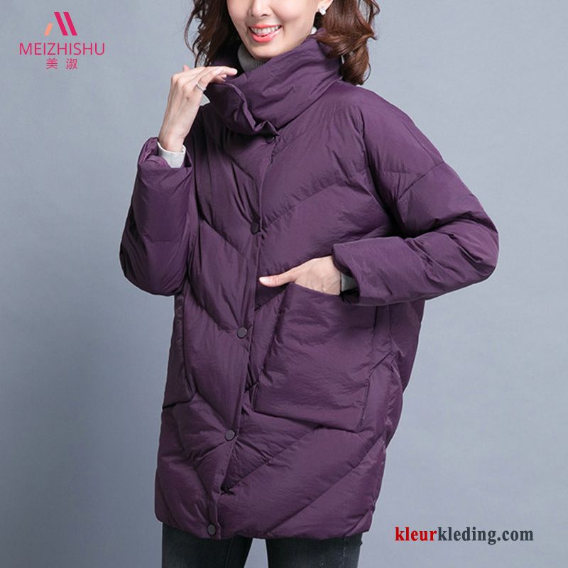 Donsjack Katoenen Jas Winter Kleding Trend Warme Casual Grote Maten Losse Nieuw Dames