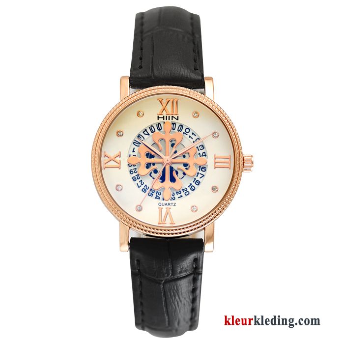 Eenvoudig Horloge Casual Mode Dames Trend Riem Heren Blauw