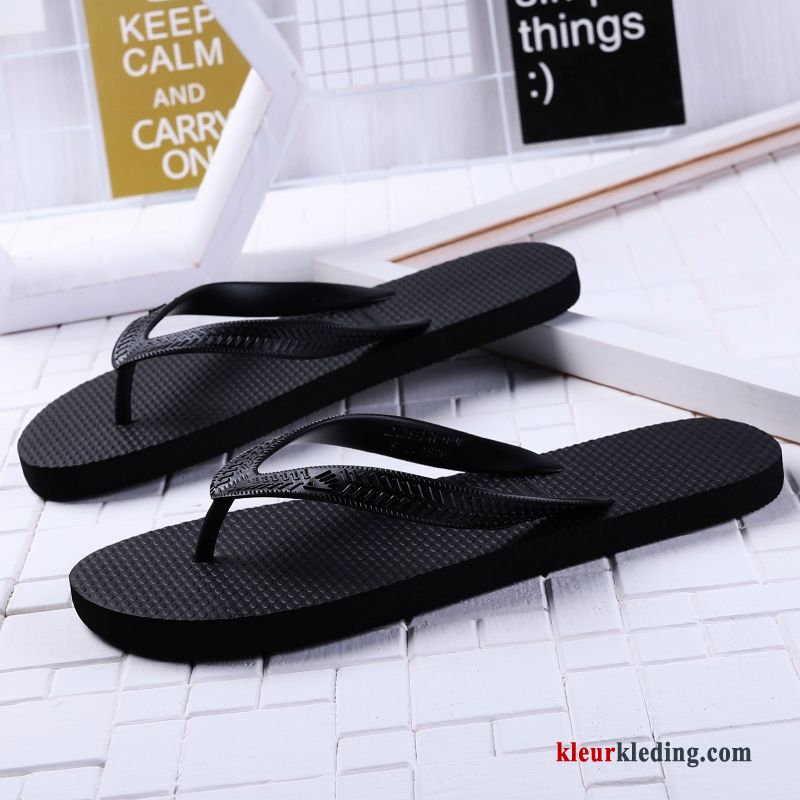 Flip Flops Antislip Casual Bovenkleding Pantoffels Alle Wedstrijden Mode Schoenen Zomer Heren Blauw