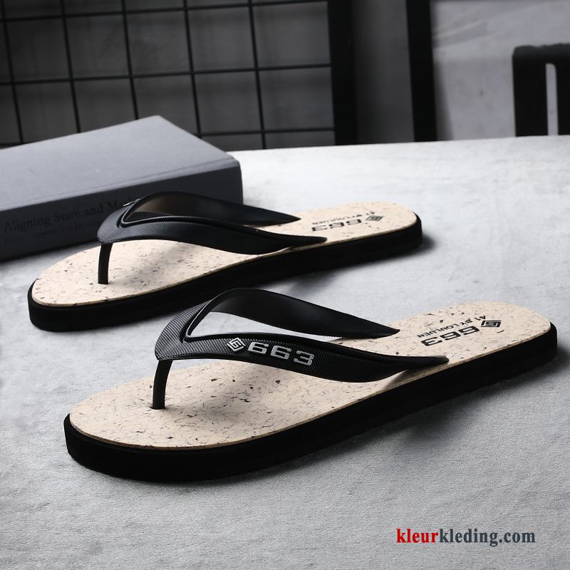 Flip Flops Antislip Casual Bovenkleding Pantoffels Alle Wedstrijden Mode Schoenen Zomer Heren Blauw