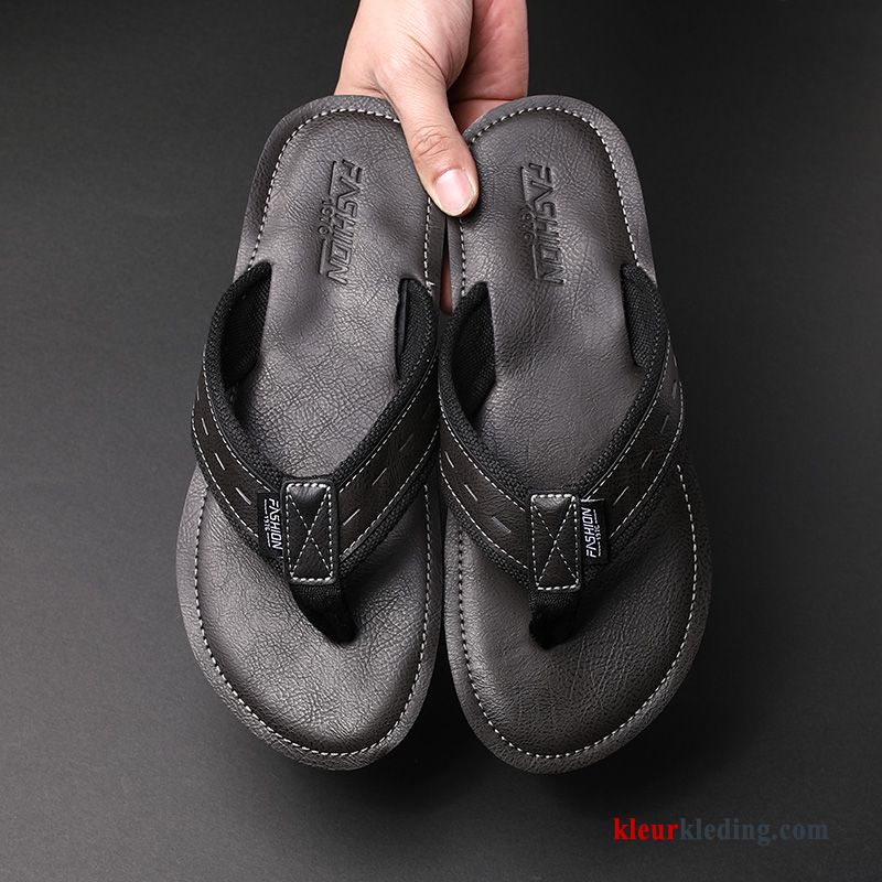 Flip Flops Pantoffels Mode Mannen Outdoor Slipper Bovenkleding Antislip Zomer Heren