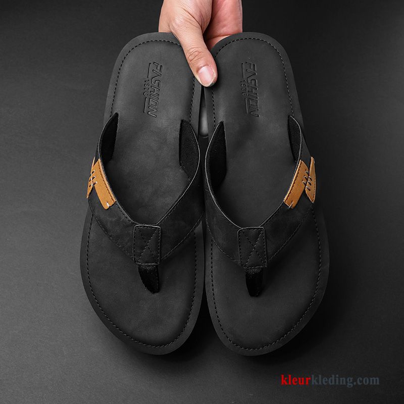 Flip Flops Pantoffels Mode Mannen Outdoor Slipper Bovenkleding Antislip Zomer Heren