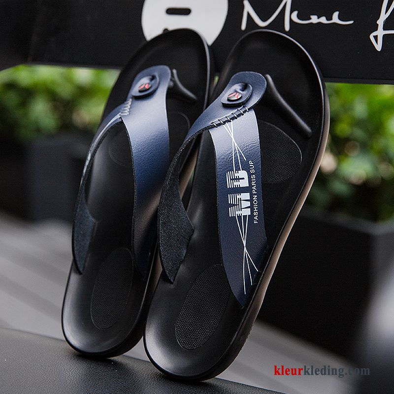 Flip Flops Slipper Sandaal Zomer Strand Brits Mode Outdoor Schoenen Heren Wit