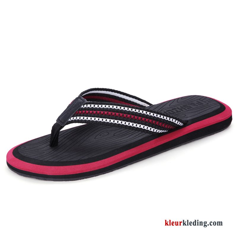 Flip Flops Trend Pantoffels Strand Antislip Zomer Mannen Grote Maten Persoonlijk Heren Blauw