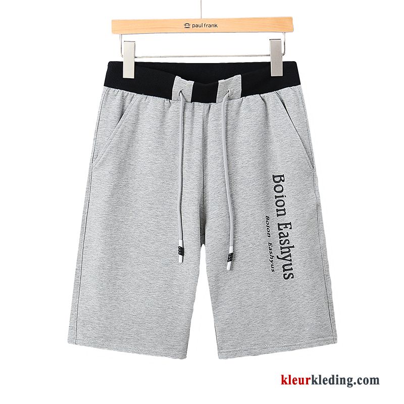 Groot Losse Heren Casual Broek Sport Katoen Korte Broek Strand