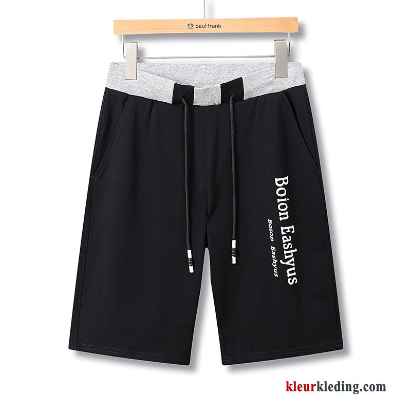 Groot Losse Heren Casual Broek Sport Katoen Korte Broek Strand