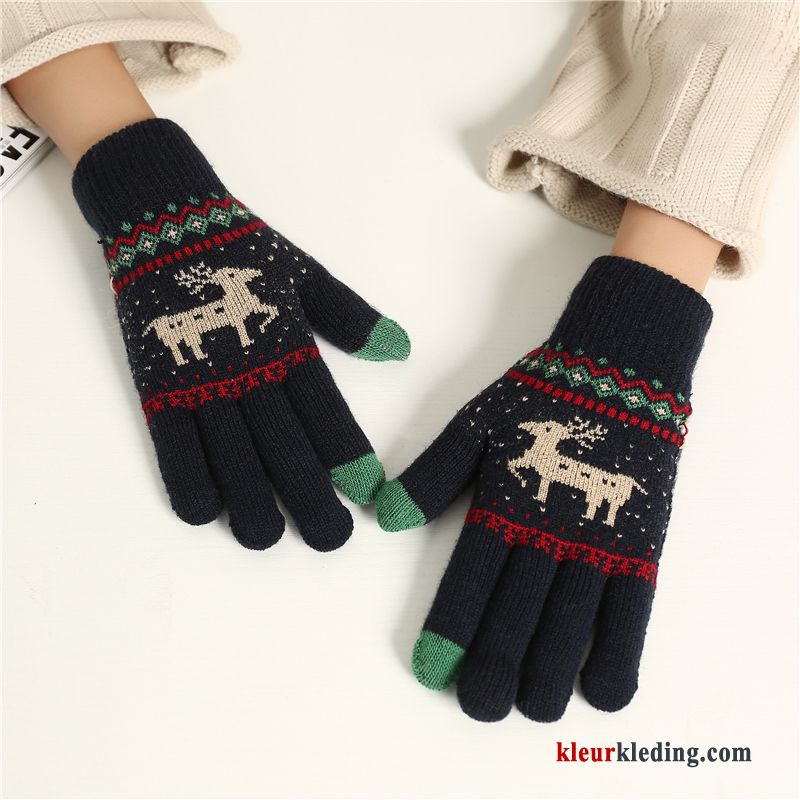 Handschoen Mini Wollen Blijf Warm Student Schattig Verdikken Winter Dames