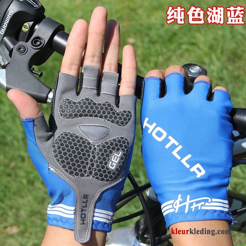 Handschoen Paardrijden Dames Halve Vinger Herfst Fiets Heren Mountainbike