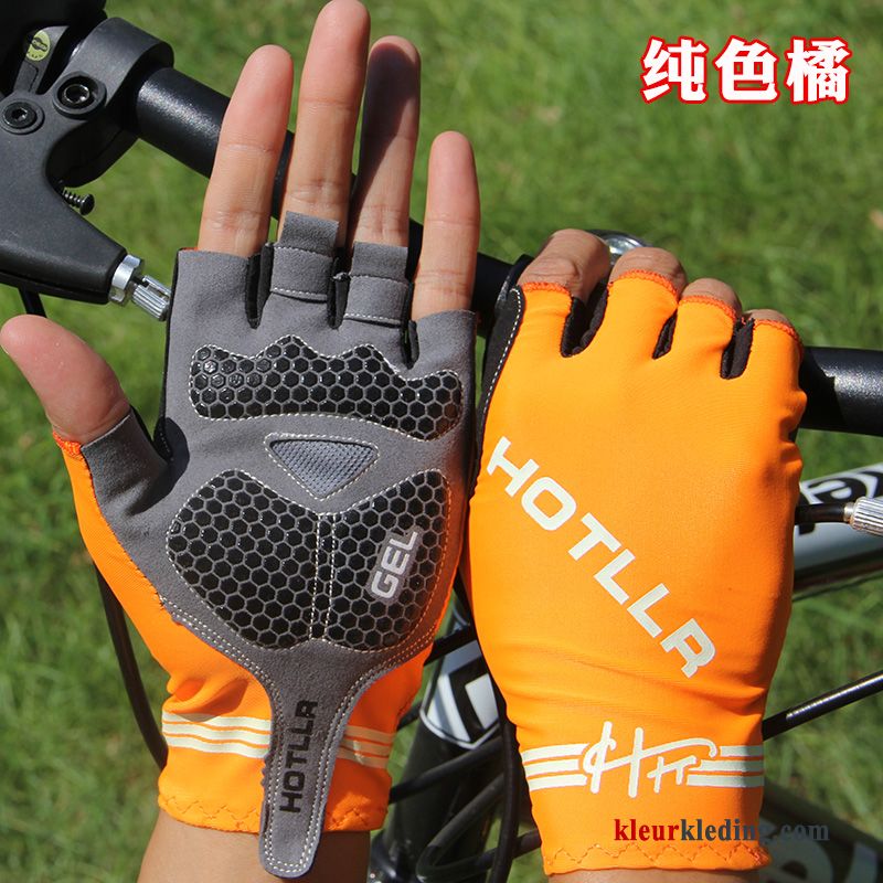 Handschoen Paardrijden Dames Halve Vinger Herfst Fiets Heren Mountainbike