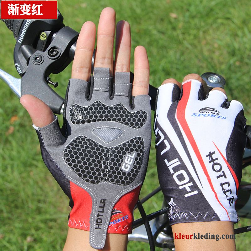 Handschoen Paardrijden Dames Halve Vinger Herfst Fiets Heren Mountainbike