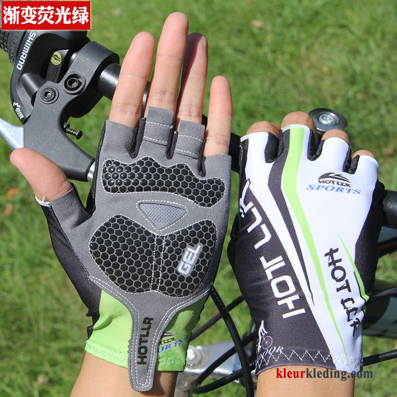 Handschoen Paardrijden Dames Halve Vinger Herfst Fiets Heren Mountainbike