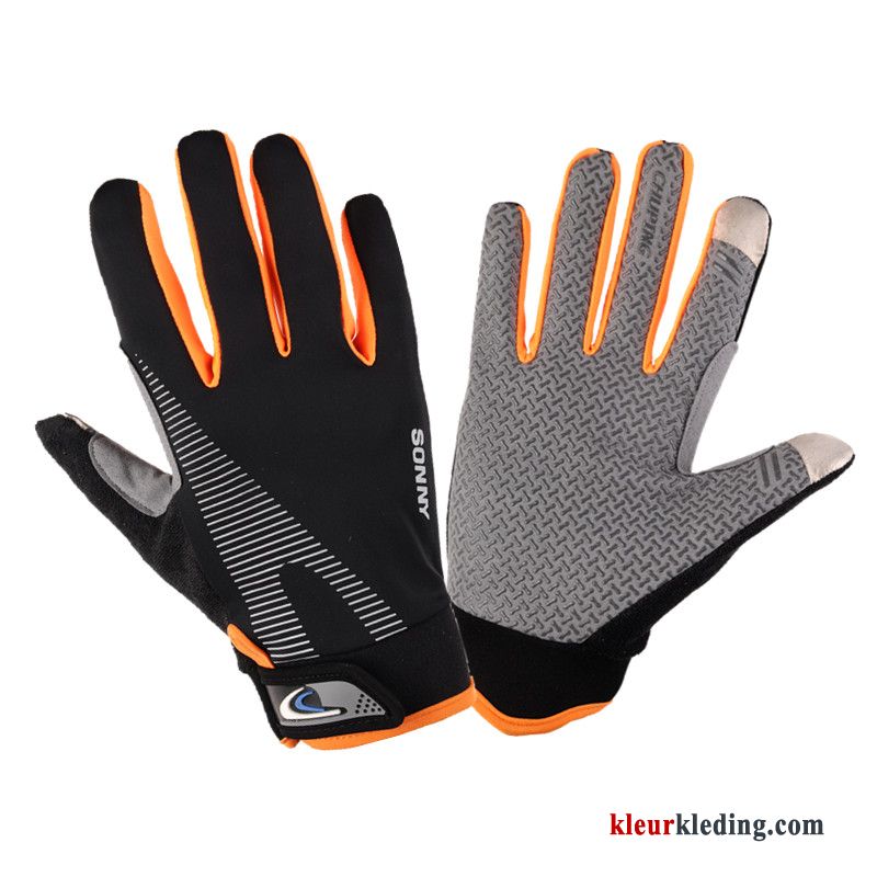 Handschoen Slijtvast Alpinisme Sport Heren Dames Outdoor Wandelen Groen Zwart