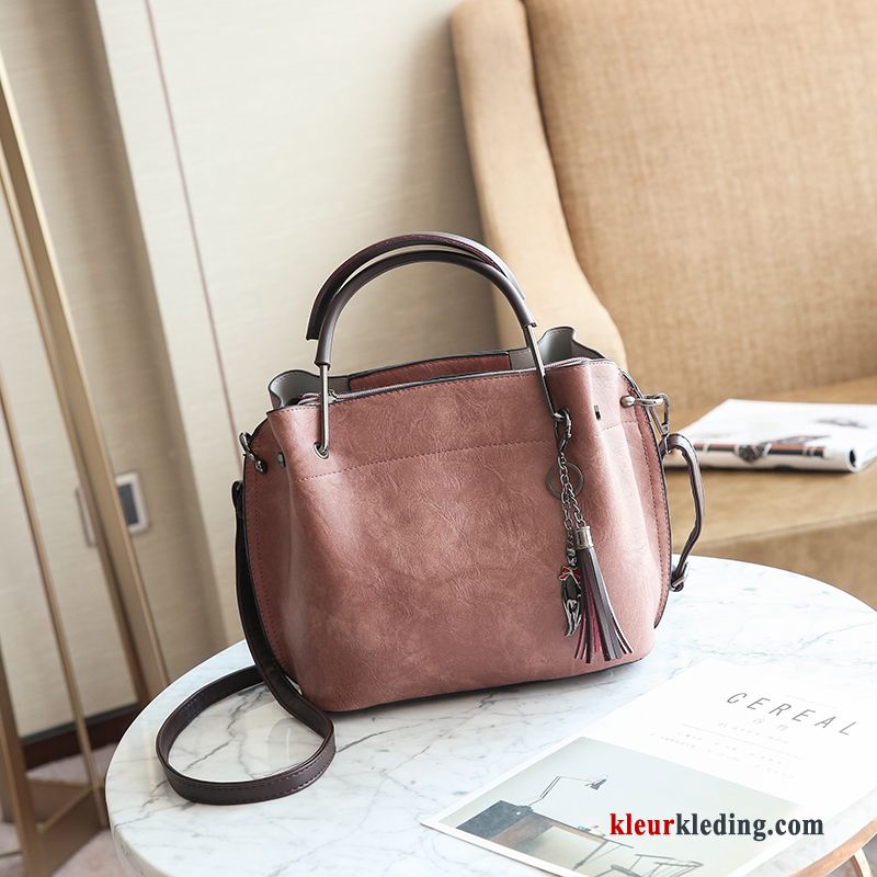 Handtas Tas Alle Wedstrijden Dames Messenger Tas Nieuw Winter Trend Herfst Rood